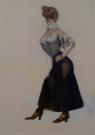Parisian Woman walking II 1906-07